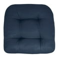 thumbnail image 5 of Indoor-Outdoor Reversible Patio Seat Cushion Pad 2-4-6-12 Pack 19" x 19" Navy, 5 of 5