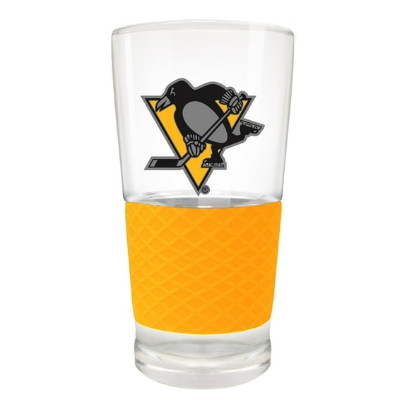 Pittsburgh Penguins 22oz. Pilsner Glass with Silicone Grip