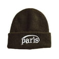 thumbnail image 2 of Girls' Woolen Hat Outdoor Warm Pullover Knitted Hat for Girls 0-15Y, 2 of 3