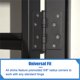 thumbnail image 4 of 10 Pack Door Hinge Shims for Door Hinge Repair Kit, 0.030 Inch Thickness, 4 Inch Hinge Shims Hardware Door Hinge Shims, 4 of 5