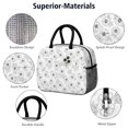 thumbnail image 4 of Womens Pioneer Flower Floral Print Pattern Lunch Box for Work,Insulated Lunch Bag for Women,Loncheras Para Mujer,Leakproof Adult Lunch Bag for Work,Beach,Travel,Picnic,Camping, 4 of 6