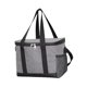 thumbnail image 2 of Bolsa de compras de almuerzo con aislamiento ajustable, bolsa de refrigerador de comestibles con doble cremallera reutilizable portátil, bolsa de Gris Gloria Bolsas de almuerzo, 2 of 9