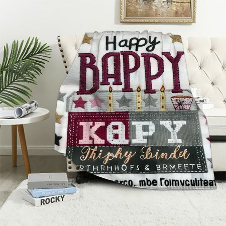 Qinduosi Best th Birthday Gifts for Men, Mens th Birthday Gifts Ideas Throw Blanket Birthday Gifts for Men, Year Old Birthday Gifts for Men, Gifts for Year Old Man Women