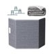 thumbnail image 2 of Portable Space Heater with Blanket Folding Space Heaters Quick Heating Panel Sunnimix calentador de pies, 2 of 8