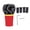 Red, variant on Graffiti Suede Manual Transmission Gear Shift Knob Ball Shifter Head with 4 Adapters Universal Fit for Most Stick Shift Vehicles Black 3.35 x 1.97 inches / 8.5 x 5 cm