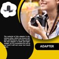thumbnail image 4 of Action Camera Detachable Mounting Base Firm Convenient Mount Wide Application Mini Bracket Support Adapter Cameras Accessories Repairing Shop, 4 of 9