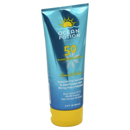 Ocean Potion Spf#50 Sunscreen Lotion Scent Of Sunshine 6.8