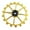 Golden, variant on 18T Aluminum Ceramic Sealed Bearing Jockey Wheel Roller Rear Derailleur Pulley with Installation Hole Adapter Tubes - Red, 72mm