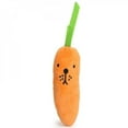 thumbnail image 6 of Promotion Clearance Pet Dog Carrot Shape Chew Toys with Funny Face Pet Dog Cat Teeth Cleaning Training Toys Puppy Soft Plush Squeak Accessories, 6 of 6