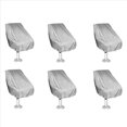 thumbnail image 1 of 6X PontóN Impermeable Al Aire Libre CapitáN del Silla Cubierta del Asiento, Fundas Protectoras de la Silla, 1 of 5