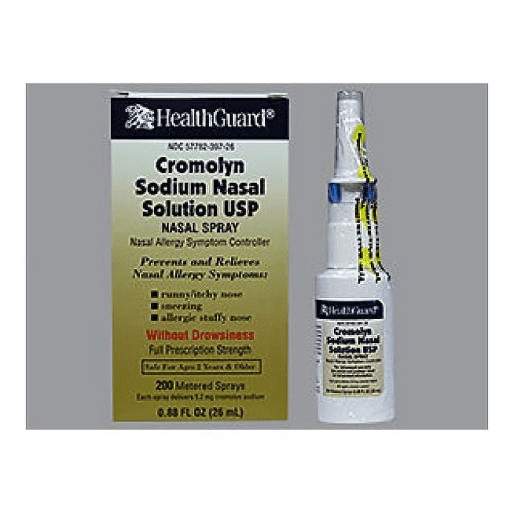 HealthGuard Cromolyn Sodium Nasal Spray, 0.88oz 057782397262J679
