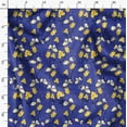 thumbnail image 3 of Soimoi Cotton Poplin Blue Fabric By the Yard - 42 Inch Wide - Florals Print Fabric - Elegant and Timeless Patterns for Fashion and Home Decor Printed Fabric, 3 of 6
