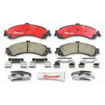 Brembo 02-06 Cadillac Escalade Premium NAO Ceramic OE Equivalent Pad - Rear
