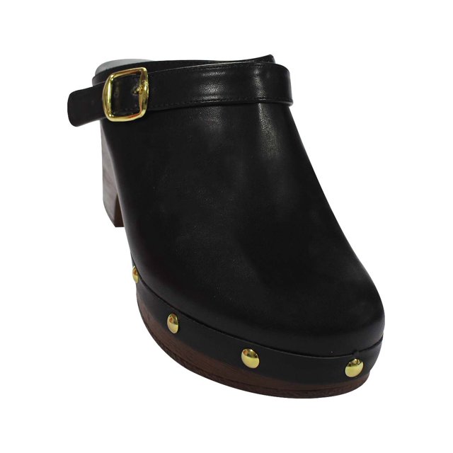 Zueco Milagros LEON Mujer Sintético Negro 70500