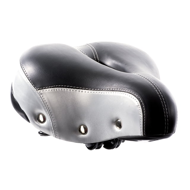 Paquete de 5 Asientos Para Bicicleta Crusier Confortable C/Remaches Negro