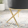 thumbnail image 4 of Tufted Side Dining Chair, Velvet, Metal Steel, Dark Grey Gray, Modern Contemporary Urban Design, Kitchen Room Cafe Bistro Restaurant Hospitality, 4 of 9