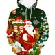 thumbnail image 3 of Sudadera con capucha divertida para hombre, con estampado 3D, temática navideña, con cordón, ropa deportiva, camisetas de manga larga, ropa informal para hombre, 3 of 5