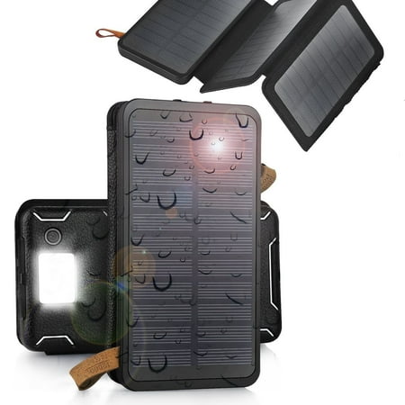 500000mAh Solar Panel External Battery Charger Power Bank For Cell Phone