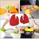 thumbnail image 3 of Guantes de silicona para horno Guantes de horno antideslizantes resistentes al calor Manoplas de horno de silicona Soporte para ollas Agarraderas de cocina de silicona Adecuado para asar a la parrilla kaili Sencillez, 3 of 5