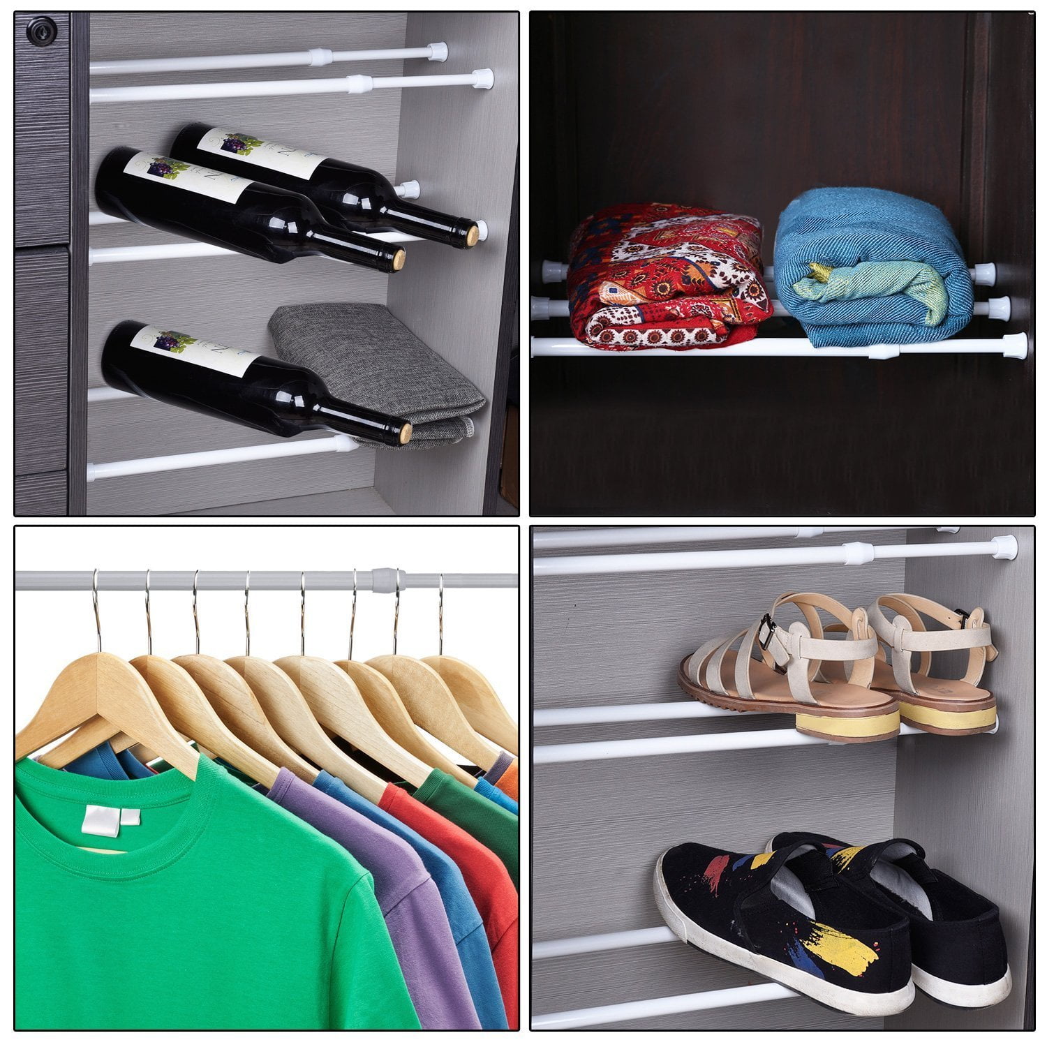 Closet tension rod sale