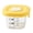 A, variant on Storage Containers With Lids: 8oz Reusable Glass Jars Leakproof Snack Containers For Baby Puree Salad Dressing