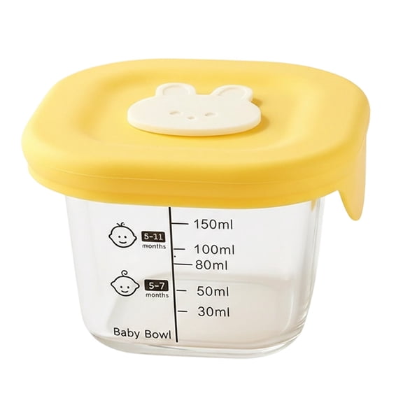 HCTSHG Reusable Glass Storage Containers with Secure Lids, 8oz Leakproof Snack Containers for Baby Food Puree, Salad Dressing, Infant Meals, Small Freezer Safe Glass Food Containers for Kitchen