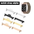 thumbnail image 3 of BQLQBQLQ Black 20mm For Redmi Watch 4 Steel Connector Mi Band8 Pro Metal Head Adapter, 3 of 8