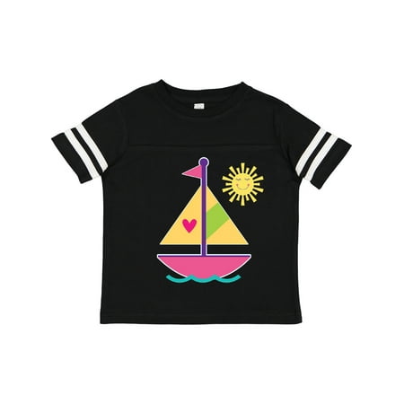 

Inktastic Sailboat Girls Sailing Gift Gift Toddler Toddler Girl T-Shirt