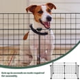thumbnail image 3 of OULII 6Set Black Metal Crate for Pets Folding Small Kennels for Dogs, 3 of 7