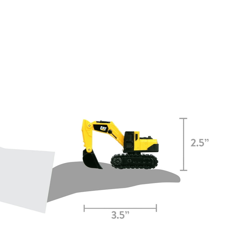 CAT Die Cast Toy Includes Wheel Loader, Excavator and Steam