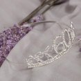 thumbnail image 1 of Accesorios para la cabeza de de cumpleaños de de imitación de cristal plateado Yotijar  feliz cumpleaños tiara, 1 of 10