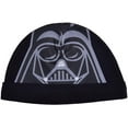 thumbnail image 3 of Star Wars Short Sleeve Onesie with Cap, Darth Vader Baby Costume, Romper Set, Black, Size NB, 3 of 4