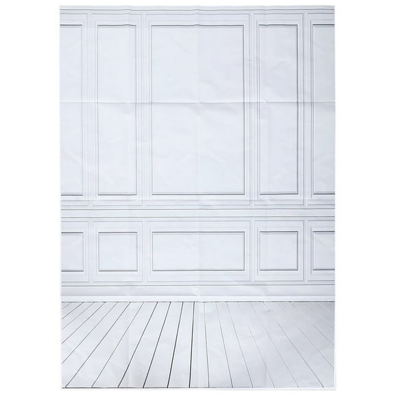 3x5ft Vinyl Photography backdrops White Brick Wall wood floor wedding background for photo studio