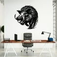 thumbnail image 6 of Wild Boar Metal Wall Art, 6 of 8