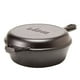 thumbnail image 4 of Hierro fundido presazonado Combo Cooker Lodge, 3,2 L + 26 cm, negro, 4 of 4