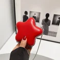 thumbnail image 2 of Bolso bandolera mini con forma de lápiz labial para mujer, nuevo bolso de hombro versátil de color brillante con estrella de cinco puntas, para banquetes, otoño 2024, 2 of 5