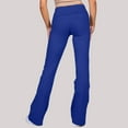 thumbnail image 6 of Comfy Lounge Pajama Pants Women's Casual Loose Wide Leg Cozy Pants Women's Solid Colour Slim And Skinny High Waist High Stretch Yoga Trousers Sports Athletic Lounge Pants, 6 of 6