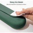 thumbnail image 4 of Silicone Electric Toothbrush Travel Case, Manual Toothbrush Travel Cover for Men and Women,Toothbrush for Travel,Gym and More, Fits Most Manual and Electric Toothbrushes - Midnight Green, 4 of 6