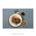 thumbnail image 4 of Mantel Individual Mainstays Hojas 30x45 cm Rectangular Azul, 4 of 4