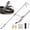 60" snake grabber, variant on 78" Snake Grabber, Foldable Snake Tongs All-Stainless Steel, Humane Rattle Snake Reptile Catcher with Smooth Wide Jaw Hangling Tool with Lock