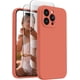 thumbnail image 1 of FireNova Funda diseñada para iPhone 15 Pro, funda de silicona mejorada [protección de cámara] con [2 protectores de pantalla], forro interior de microfibra suave antiarañazos, 6,1 pulgadas, verde alpi, 1 of 4