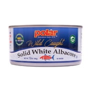 Polar All Natural Solid White Albacore Tuna 12 oz. (Pack of 12)