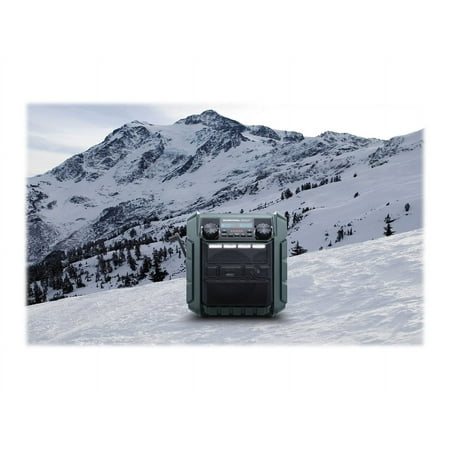 ION Audio - Survival Scout Portable Bluetooth Speaker - GREEN