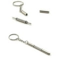 thumbnail image 1 of 3 In 1 Mini Flat Phillips Screwdriver With Hollow Hex Nut Keychain Glasses (mini Screwdriver - 2 Pairs), 1 of 5