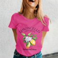 thumbnail image 2 of Tiweut Womens T Shirts Short Sleeve Crew Neck Graphic Print Loose Pullover Tops,3XL, 2 of 4