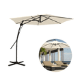 thumbnail image 1 of Sombrilla Lateral Tipo Cantilever para Jardín y Terraza | Parasol Exterior con Base Cruzada Moderna, 1 of 9