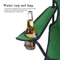thumbnail image 2 of [Tenga en Cuenta Al Realizar El Pedido Y Agregue El Embalaje Sellado La PE] Sillón Silla Plegable Silla Con Respaldo Tela Oxford Silla Pesca para Acampar Al Aire Libre Silla Autónoma Ocio (verde), 2 of 9