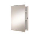 thumbnail image 1 of Jensen 407ADJ 16 x 22 Po Armoire à Pharmacie Polie Moulée Styleline de Base avec Cadre Réglable en Acier Inoxydable, 1 of 1