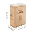 thumbnail image 3 of Yiaieng Novelty Plush Stuffed Animal, Bible Pillow Book Plush That Opens Religious Party Favors Gifts for Boys Girls (Beige), 3 of 10