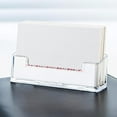 thumbnail image 4 of Clear Business Card Case Holder Business Card Display Stand New L8U9, 4 of 8